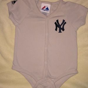 NY Yankees onesie